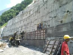 concrete cladding & slope treatments